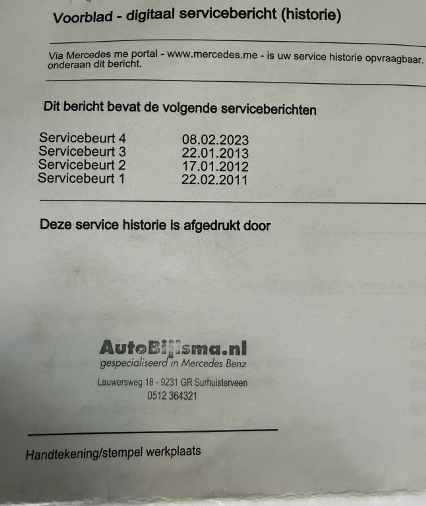 Foto van Mercedes-Benz B 160