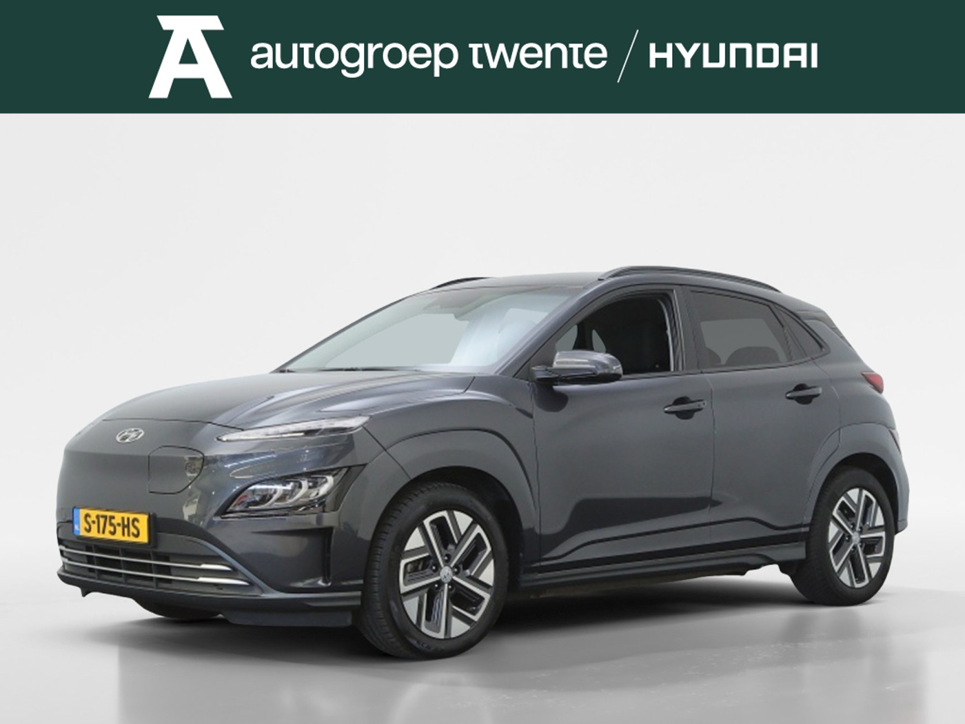 Hyundai Kona EV Fashion 64 kWh | All Seasons | Navigatie | Stoelverwarming | 2021 - voorkant