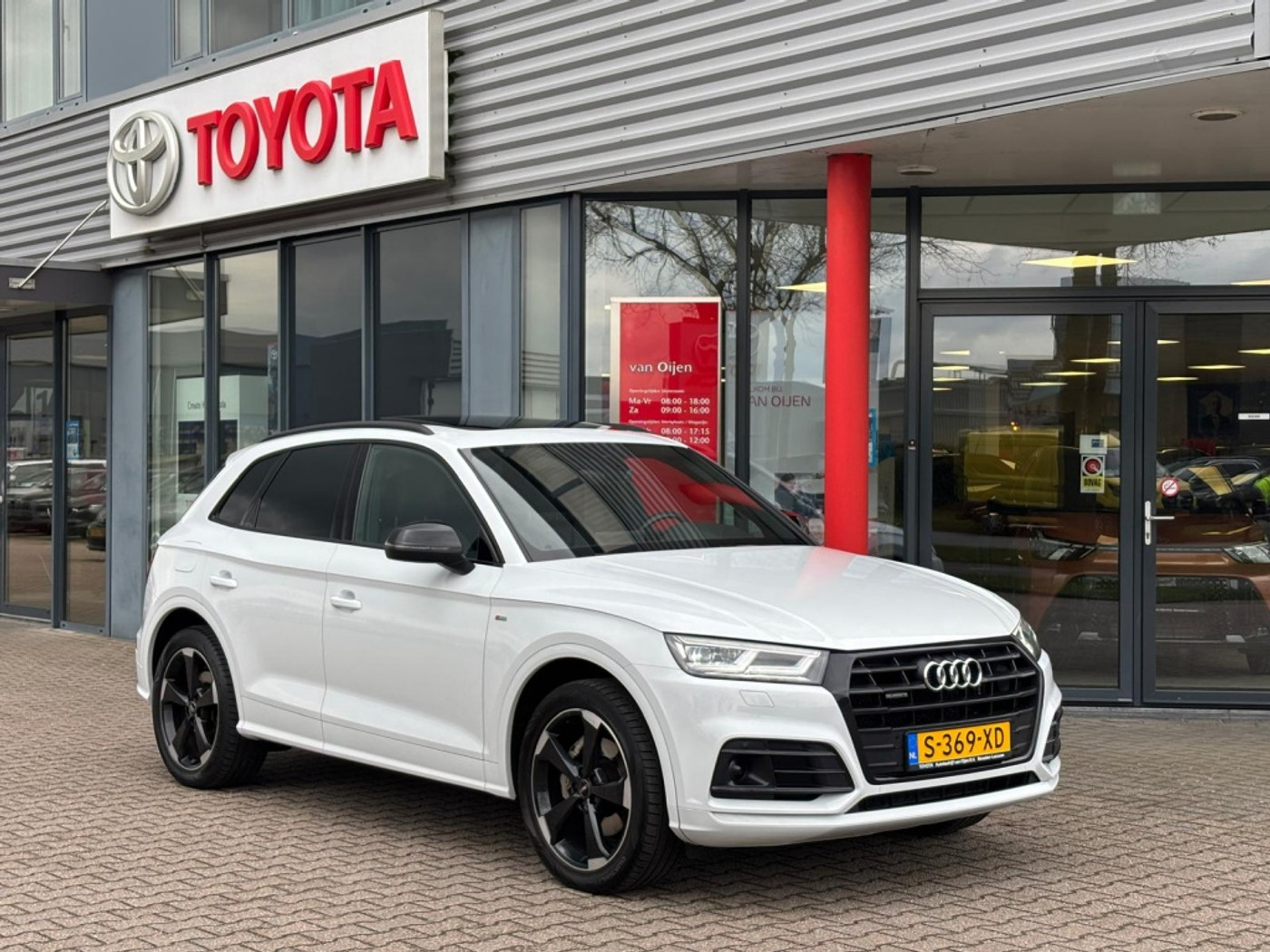 Audi Q5 40 TDI quattro | 2X S-Line | Pano- schuifdak | Trekhaak | LED | 2020 - voorkant
