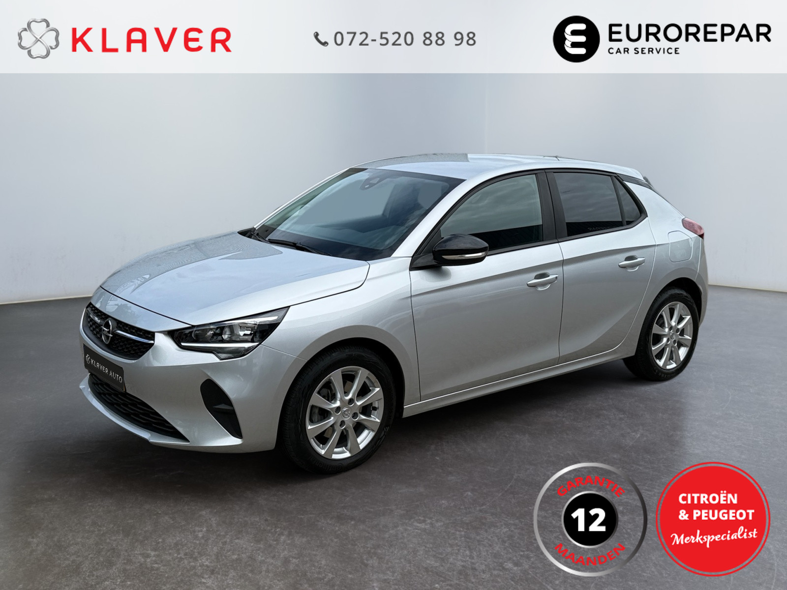 Opel Corsa 100PK Level 2 | Camera | Carplay/Android | Sens achter | Cruise 2023 - voorkant