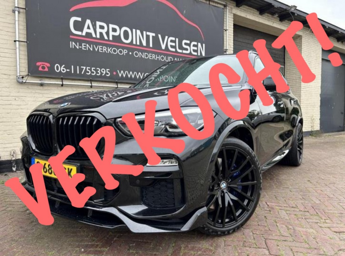 BMW X5 Xdrive30d 3.0D M-Performance Black Edition ✅ 2019 - voorkant