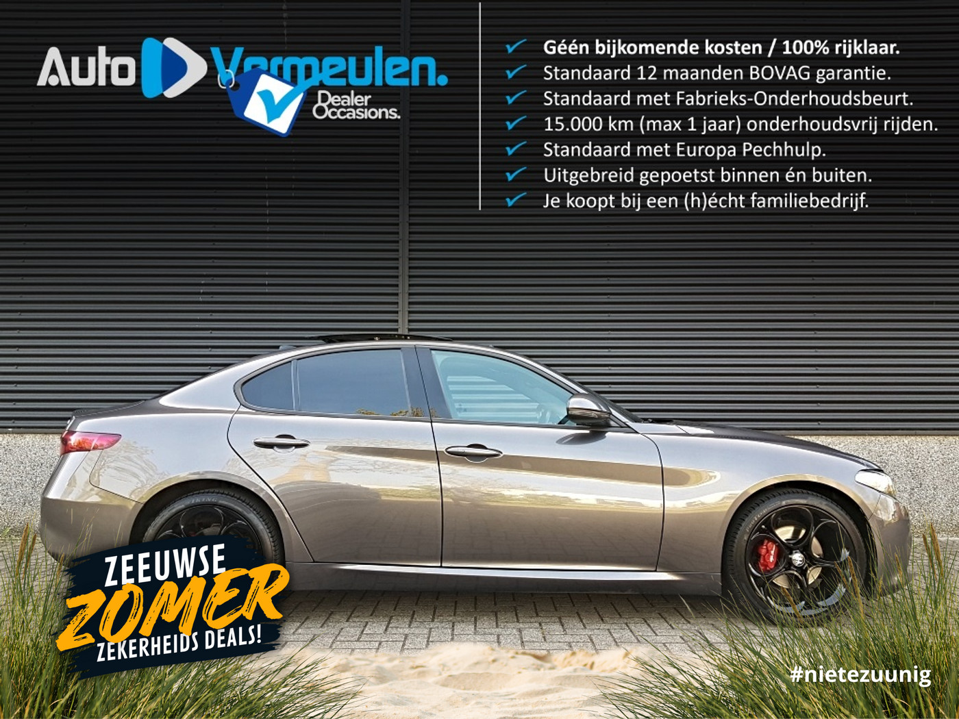 Alfa Romeo Giulia 2.0T Sprint 202PK 2023 - voorkant
