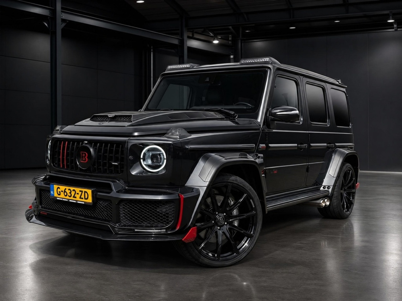 Mercedes-Benz AMG G 63 63 BRABUS ROCKET 900 Manufactur BOMVOL ✅ 2020 - voorkant