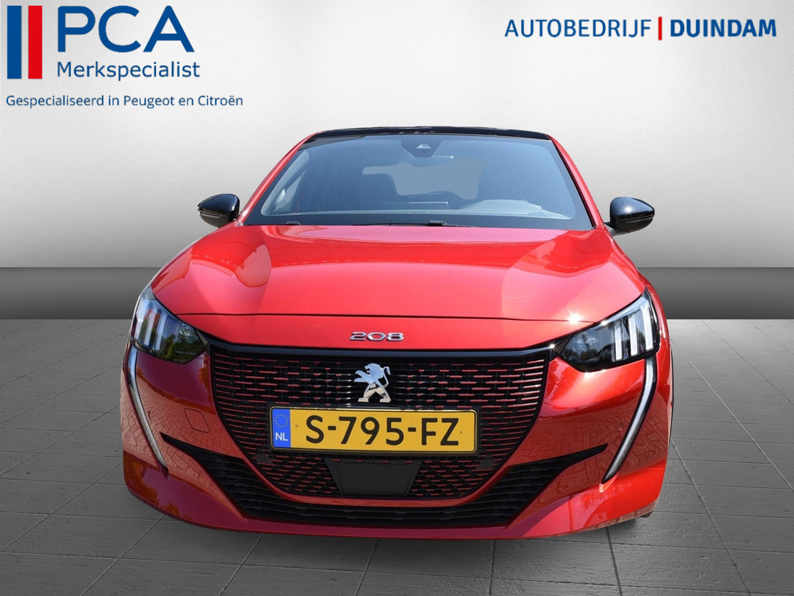Peugeot 208 50kWh 136pk GT Pack | glazen Panoramadak | 2022 - voorkant