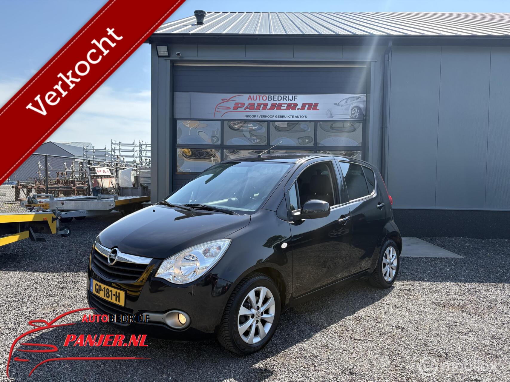 Opel Agila 1.0 Berlin "HOGE INSTAP+ZUINIG+COMPLEET" 2015 - voorkant