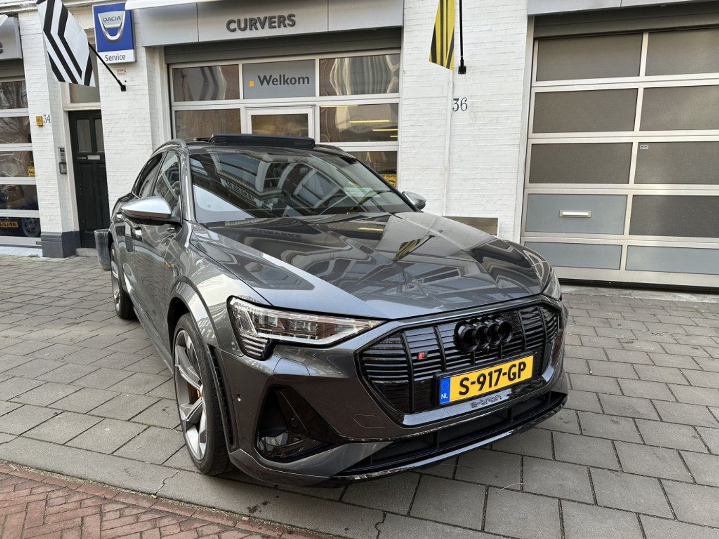 Audi E-tron S Sportback S quattro 95 2022 - voorkant