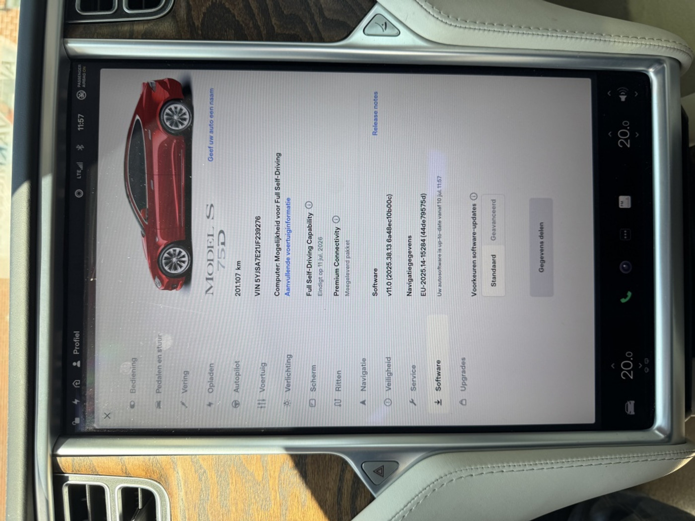 Foto van Tesla Model S
