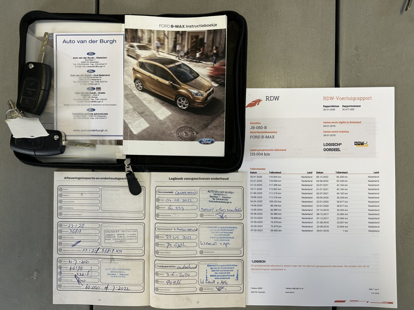 Foto van Ford B-max