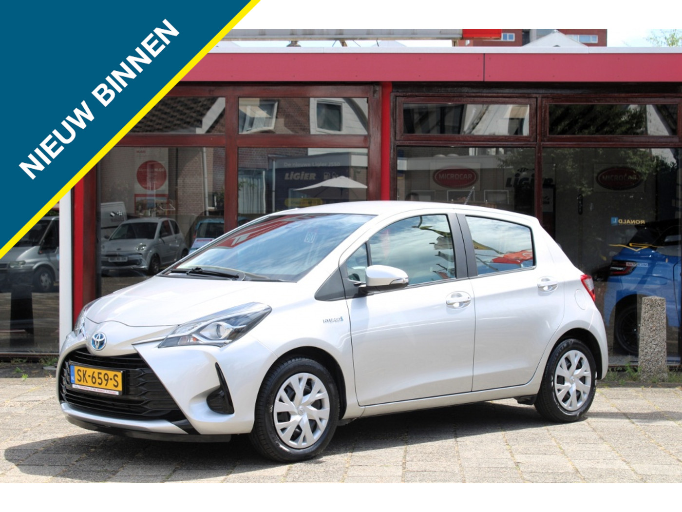 Toyota Toyota Yaris Hybrid 1.5 Hybrid Premium 2018 - voorkant