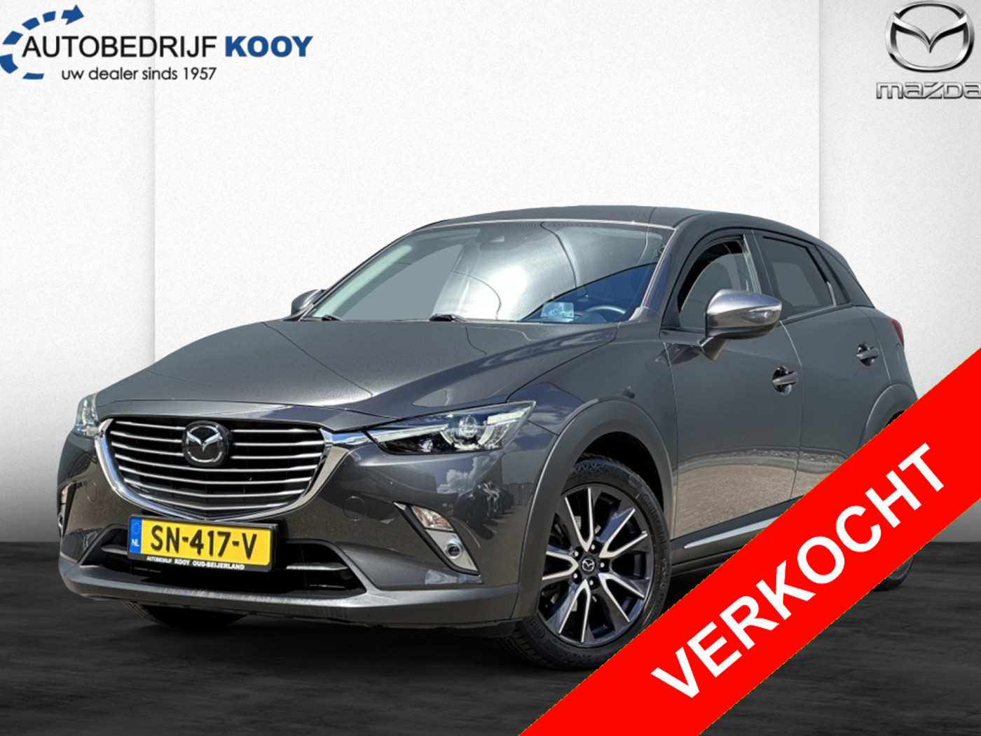 Mazda Mazda Cx-3 2.0 SkyActiv-G 120pk GT-M 2018 - voorkant