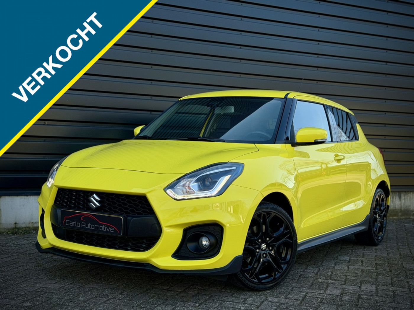 Suzuki Swift 1.4 Sport 140PK! CARBON|CAMERA|ACC|LANEASS 2018 - voorkant