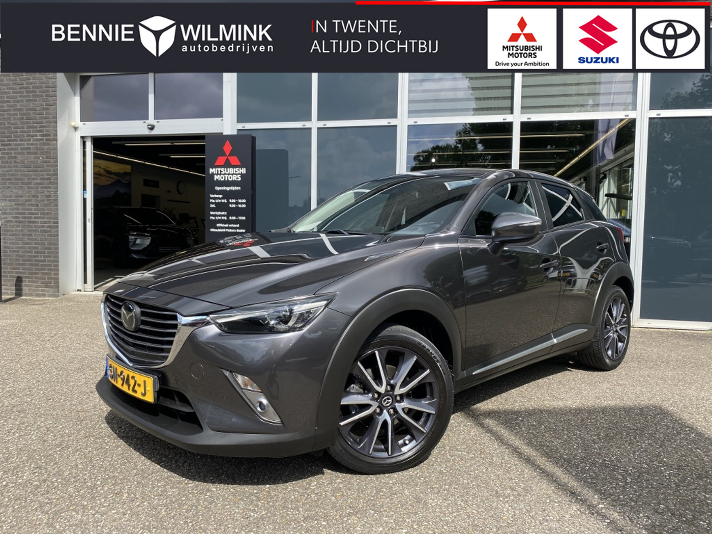 Mazda Mazda Cx-3 2.0 SAG 120 GT-M | Leder | BOSE | Headup 2018 - voorkant