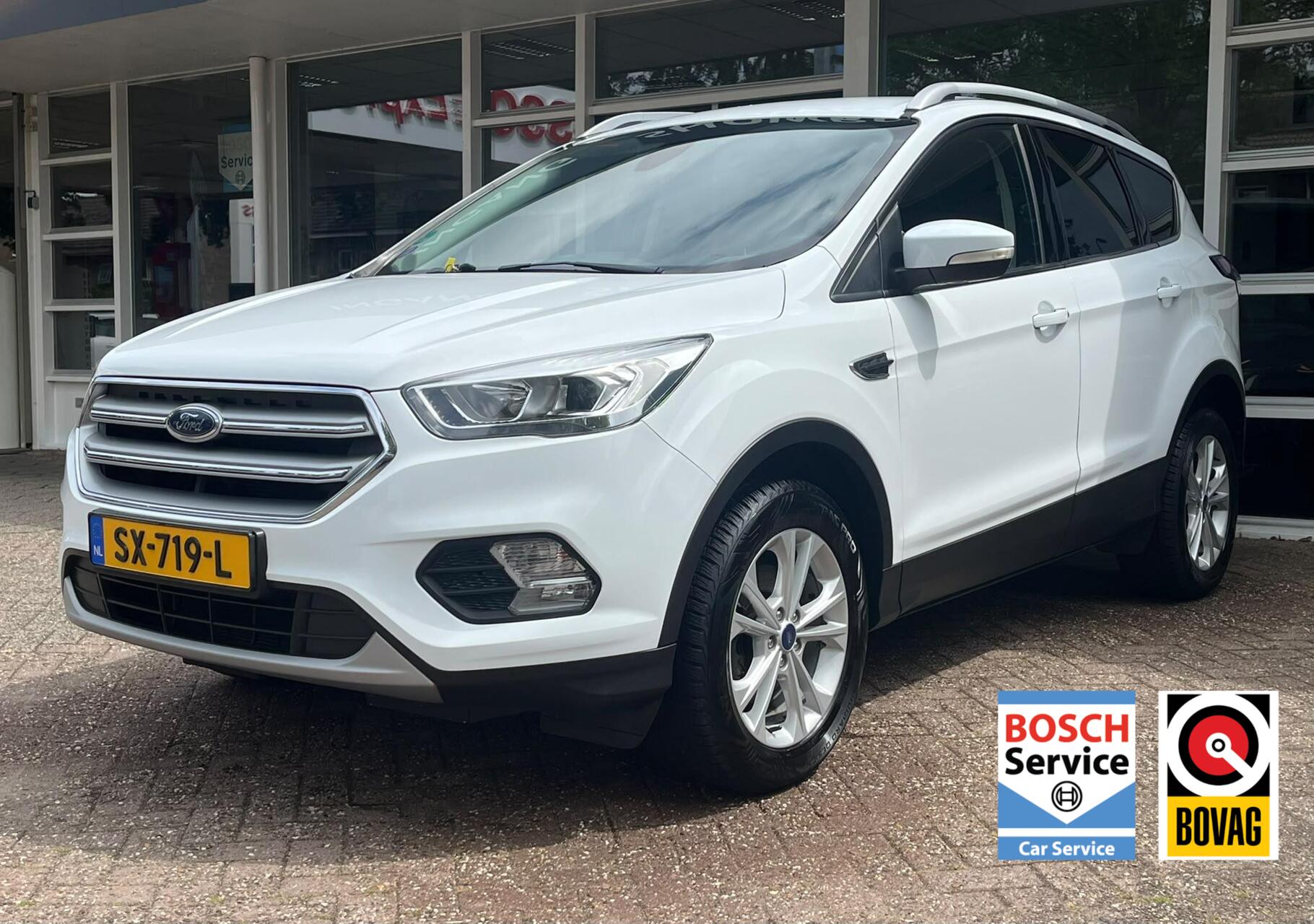 Ford Kuga 1.5 EcoBoost  Titanium Climat, Cruise, Pdc, Trekhaak, LM.. 2017 - voorkant