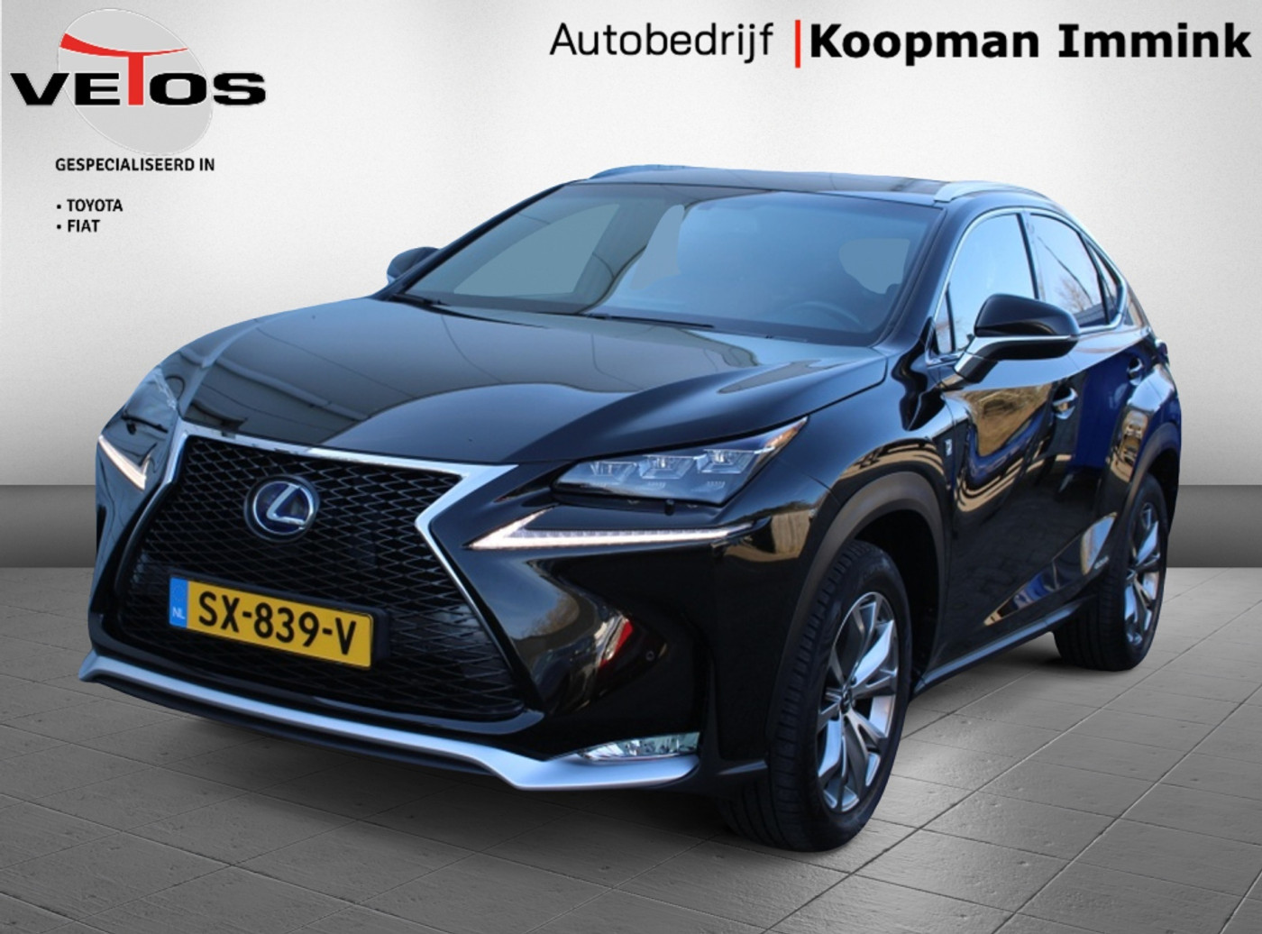 Lexus NX 300h AWD F Sport L. 2015 - voorkant