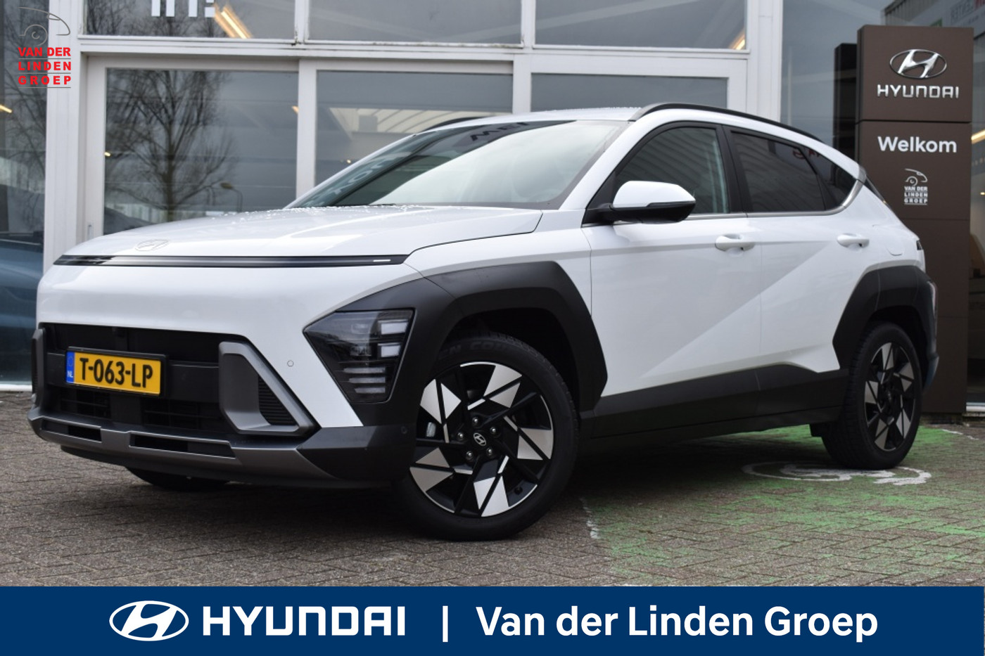 Hyundai Kona 1.6 GDI HEV Premium 2023 - voorkant
