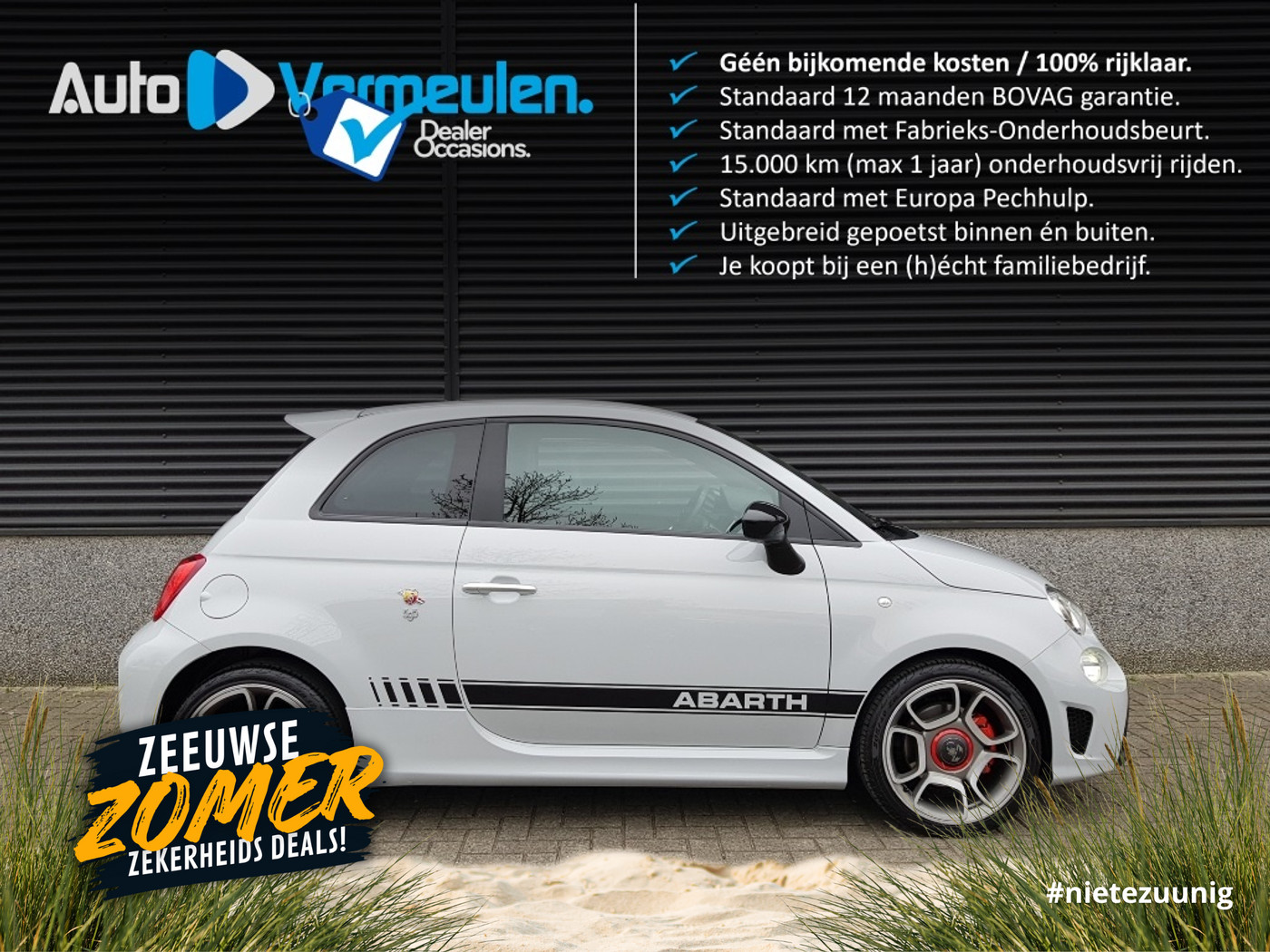 Fiat Abarth 500 1.4 T-Jet Abarth 595 - 145 pk 2021 - voorkant