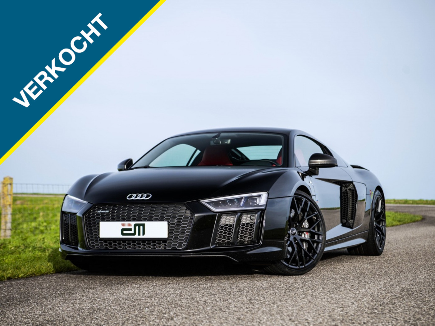 Audi R8 Coupe 5.2 FSI quattro Plus 610Pk Carbon B&O Sportuitlaat etc. 2016 - voorkant