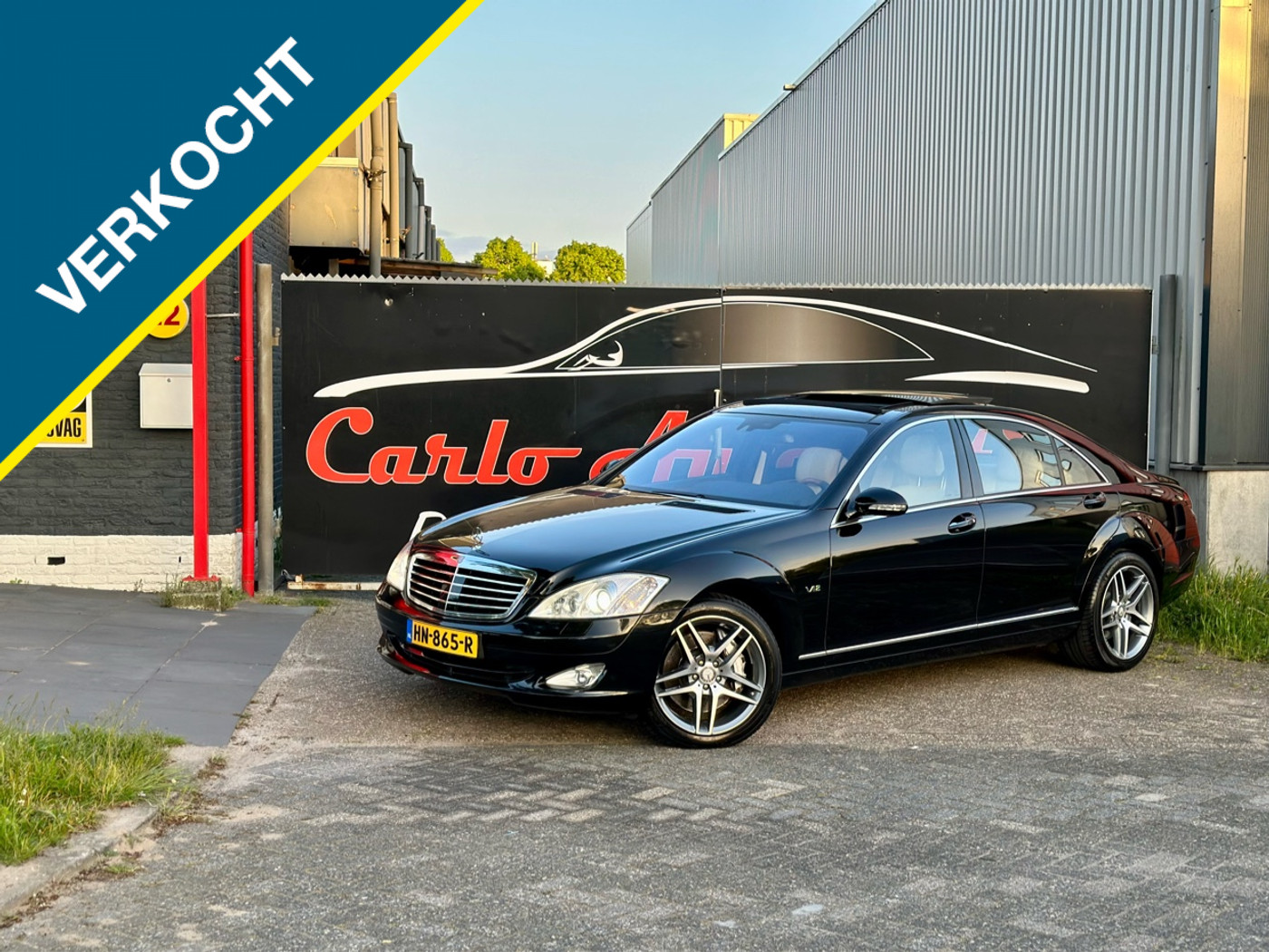 Mercedes-Benz S 600 600 LANG V12 ALLE BESCHIKBARE OPTIES! 2007 - voorkant