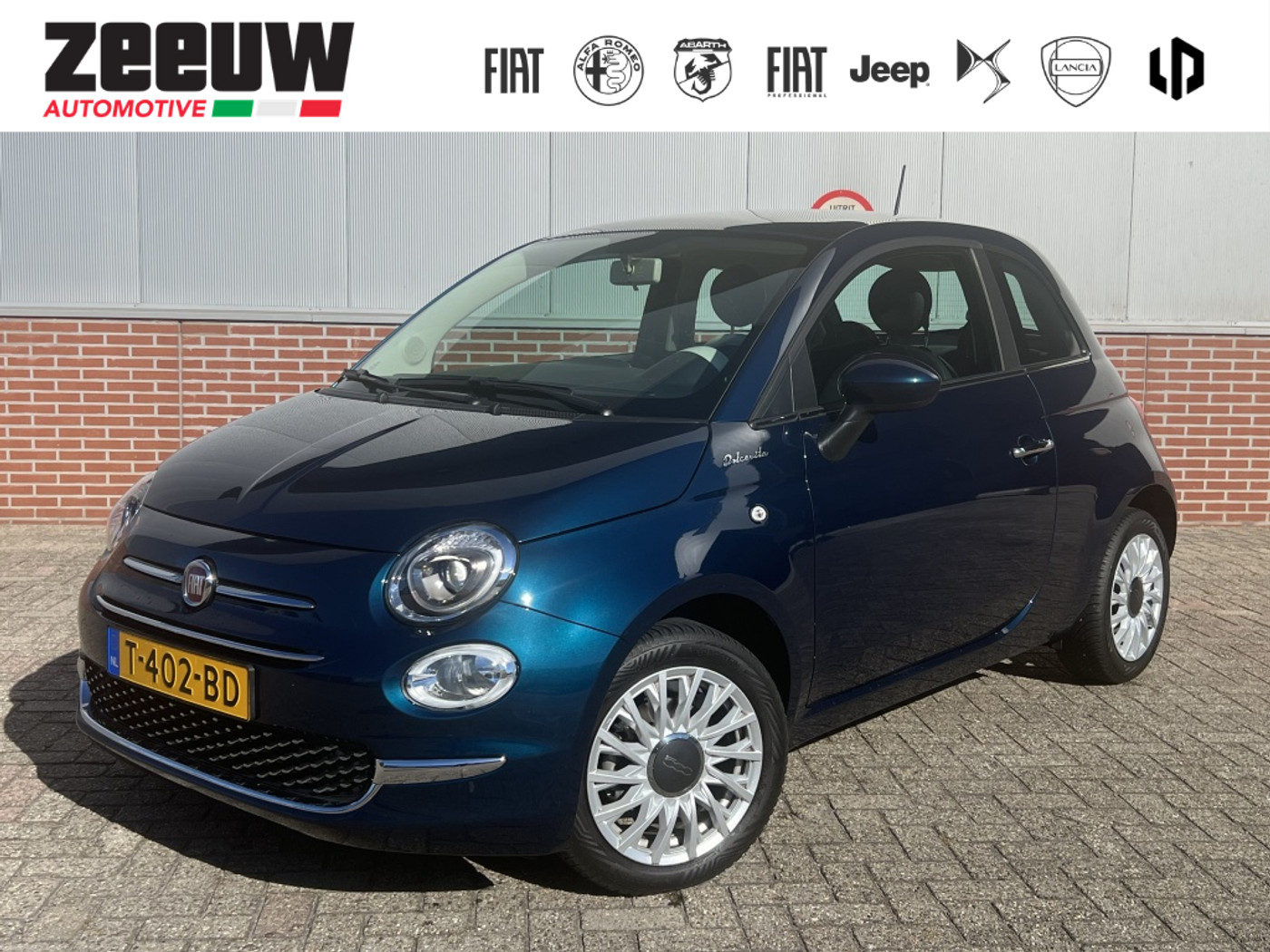Fiat 500 1.0 Hybrid Dolcevita 2023 - voorkant