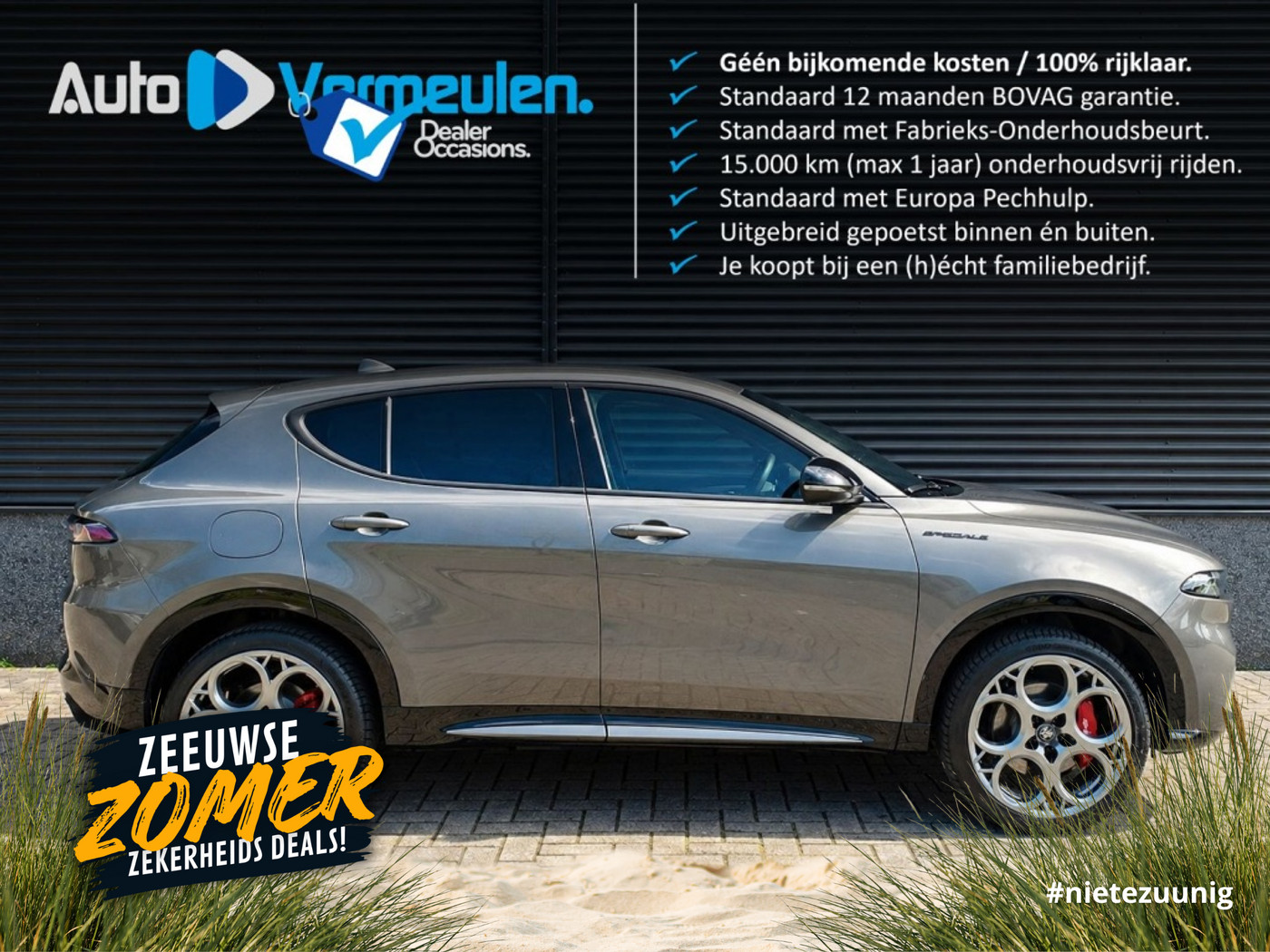 Alfa Romeo Tonale PHEV Edizione Speciale 280 pk 2023 - voorkant