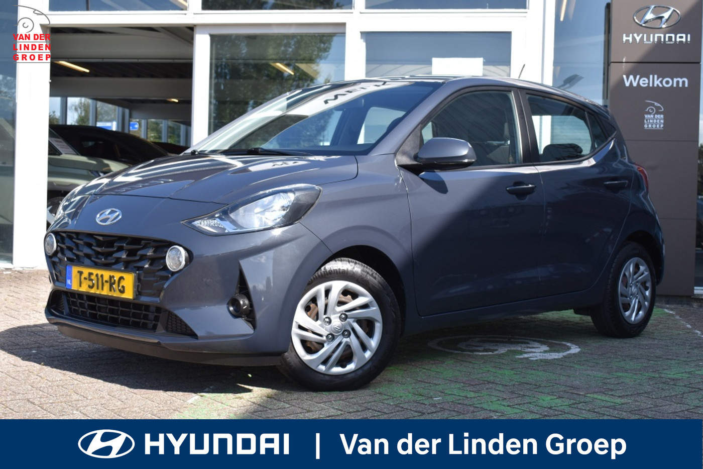 Hyundai I10 1.0 Comfort 5-zits Automaat/Carplay/Pdc/Airco/Bluetooth/Rijklaar! 2021 - voorkant