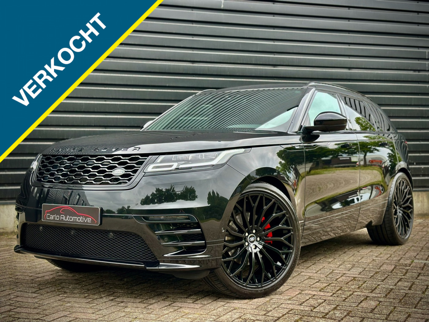 Land Rover Range Rover Velar 3.0 V6 AWD R-DYNAMIC HSE PANO|LUCHTVER|BLINDSPOT|MERIDIAN 2018 - voorkant