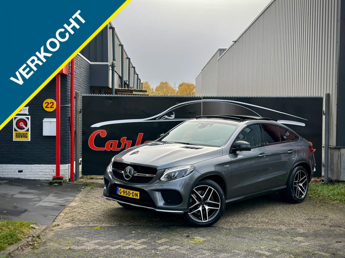 Mercedes-Benz AMG Gle 43 43 AMG 4MATIC PANO|360CAM|DISTRONIC|DODEHOEK VOL! 2018 - voorkant