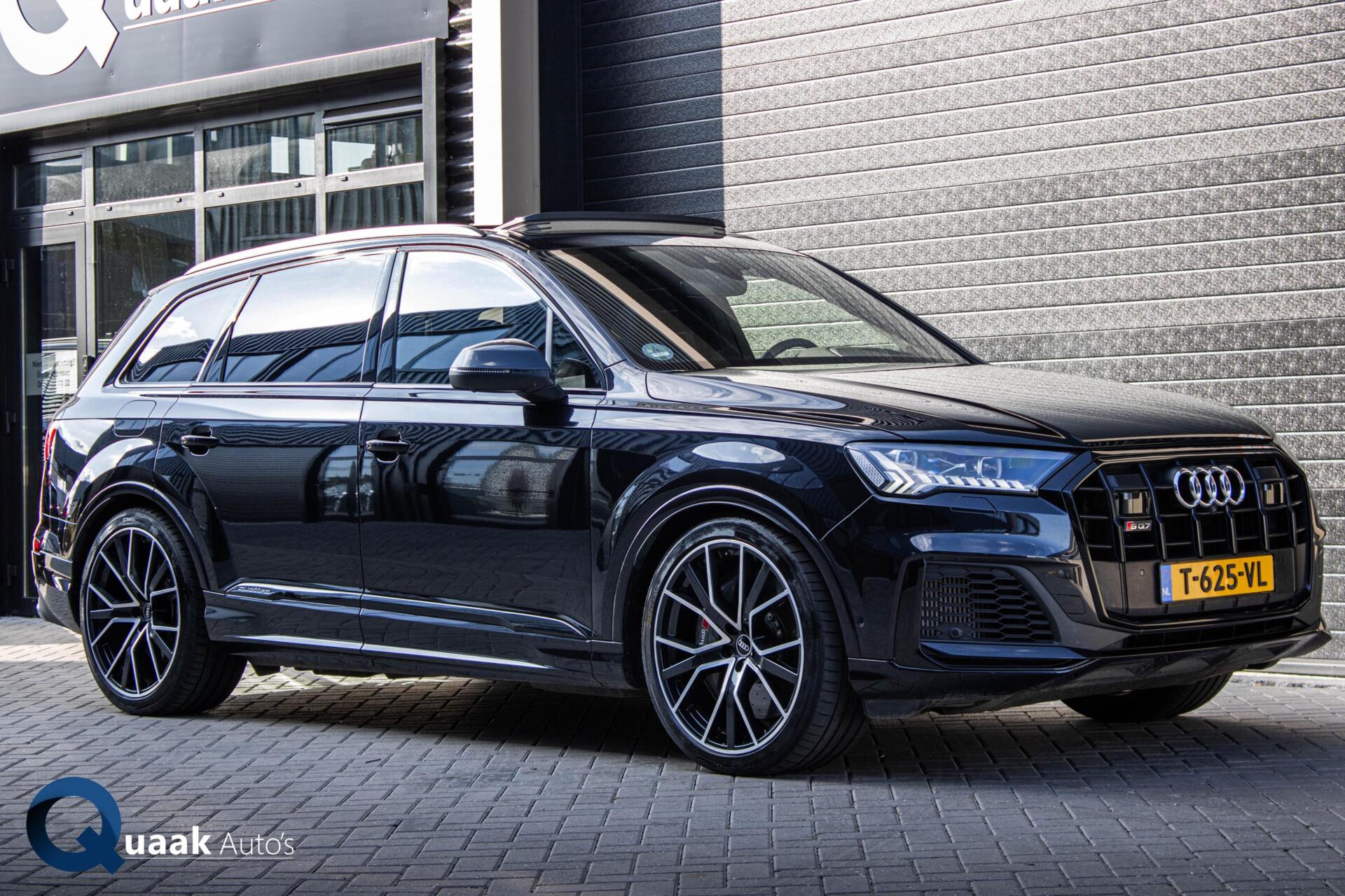 Audi Sq7 4.0 TFSI Quattro 7-Zits | KERAMSICH | PANO | B&O | CARBON | ALCANTARA HEMEL 2021 - voorkant