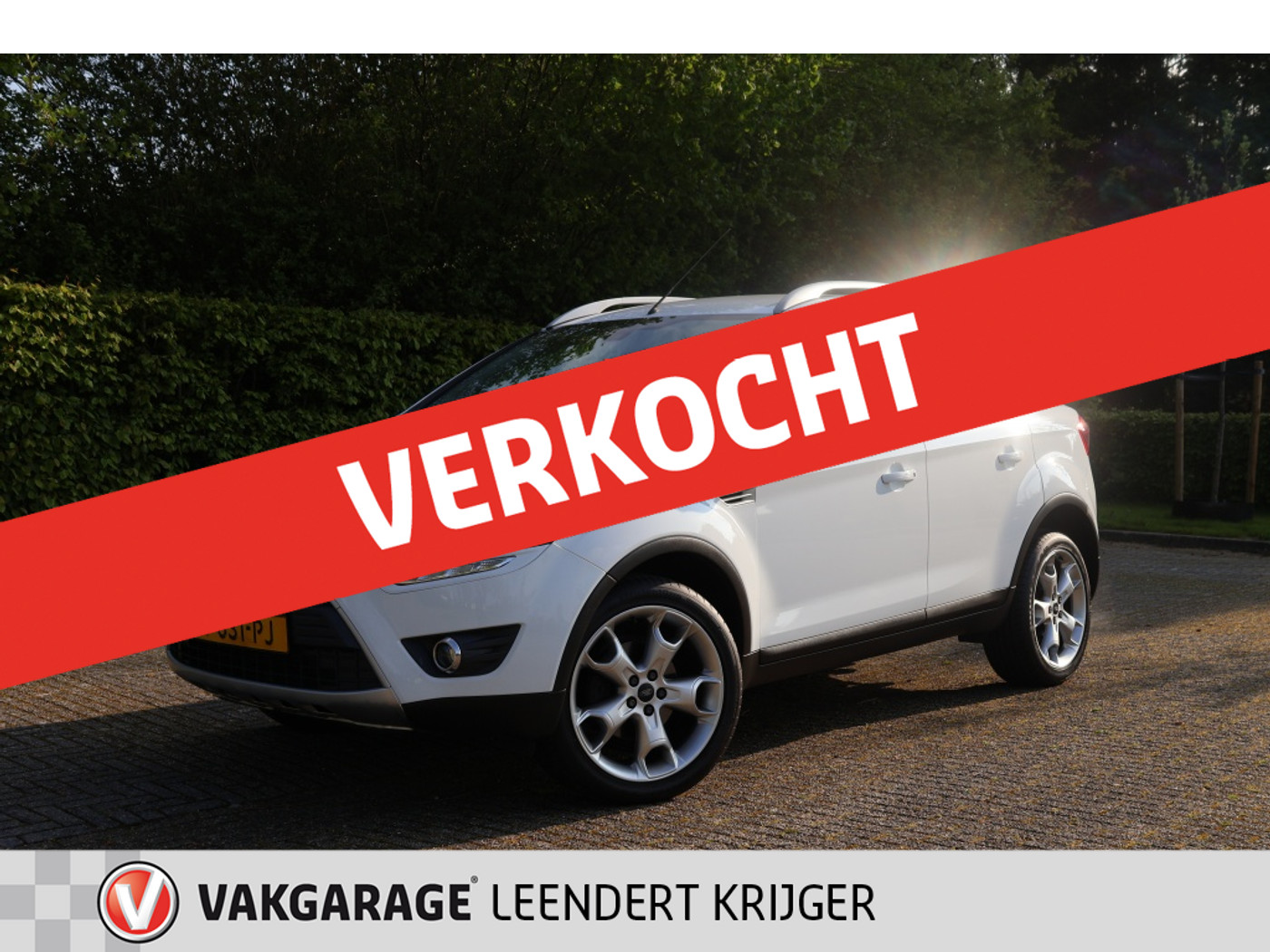 Ford Kuga 2.5 20V Titanium|Trekhaak|12 maanden BOVAG garantie|Volledig rij 2010 - voorkant