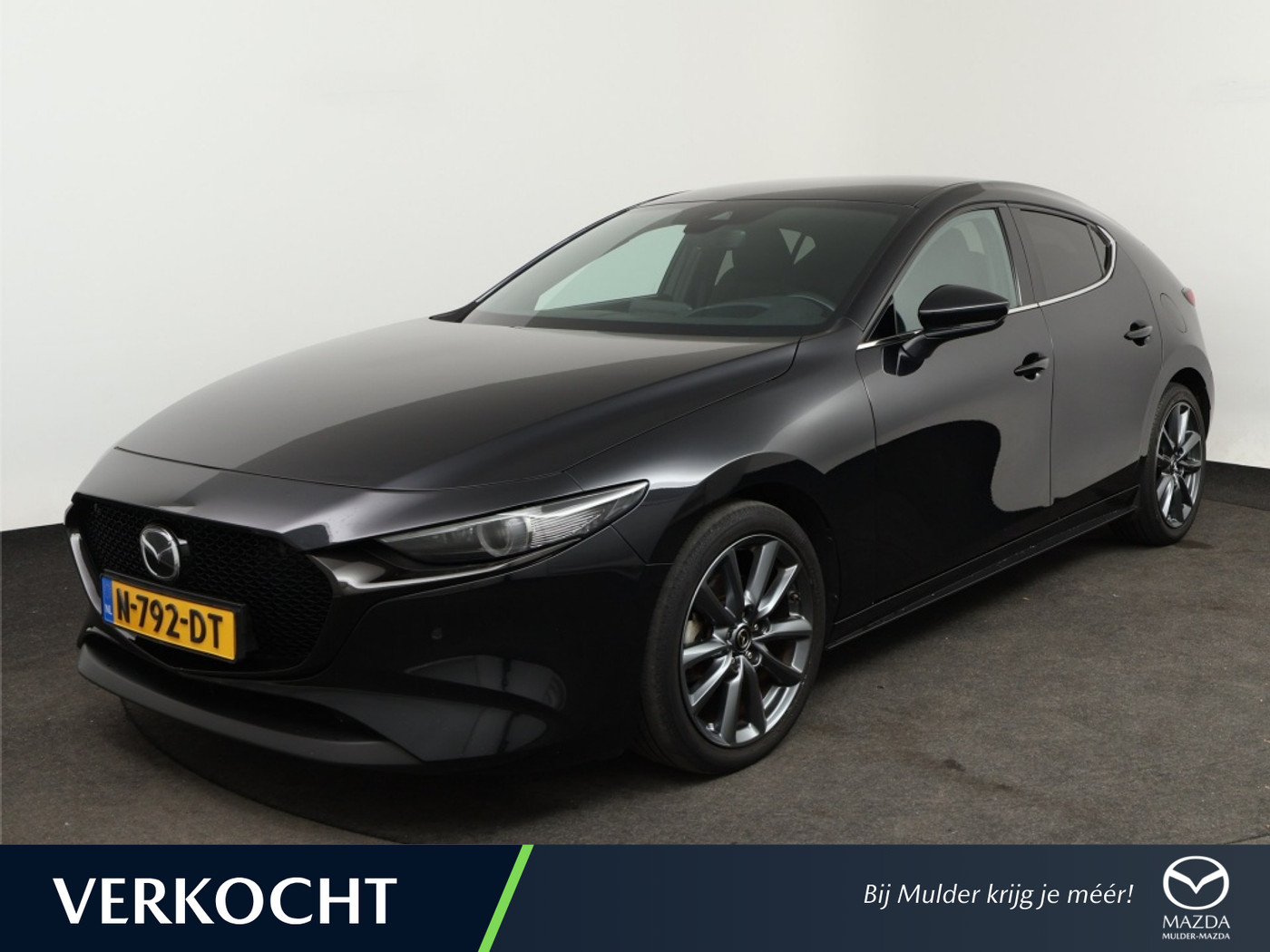 Mazda 3 2.0 e-SkyActiv-G M Hybrid 150 Sportive 2021 - voorkant