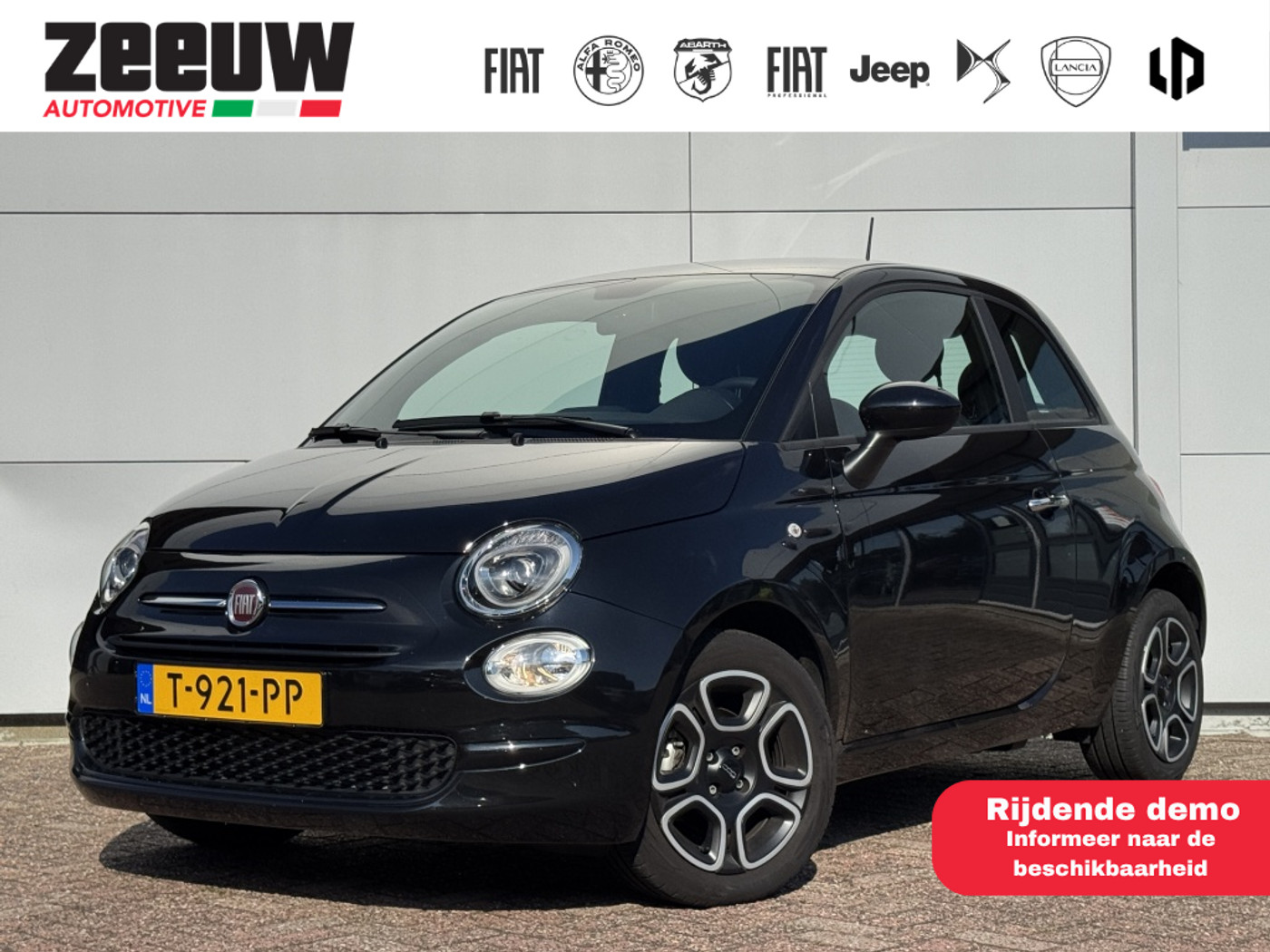 Fiat Fiat 500 1.0 Hybrid 70 PK Club | Apple Carplay | Airco 2023 - voorkant