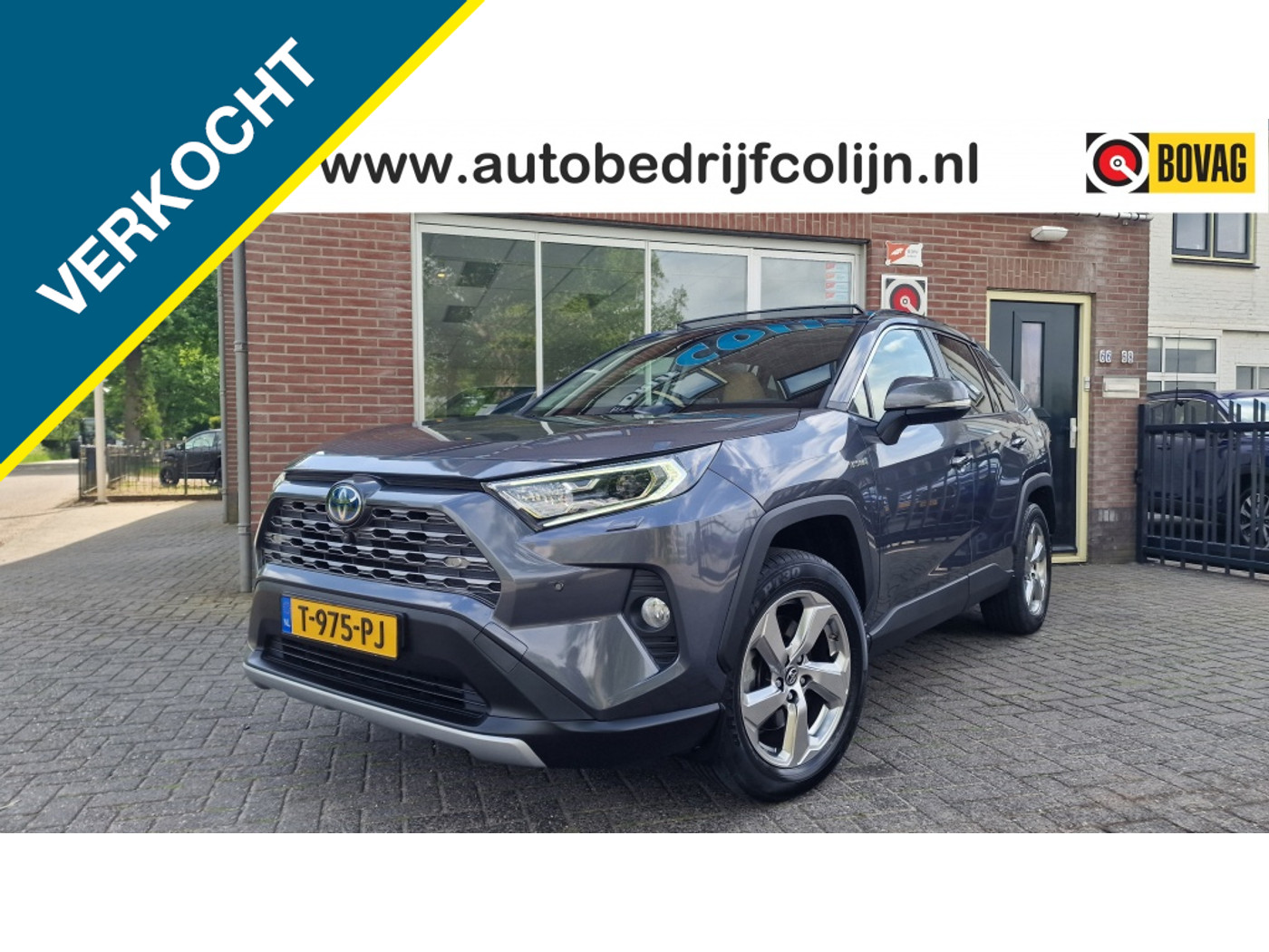 Toyota Toyota Rav4 2.5 Hybrid AWD Executive, Leder, Schuifkanteldak, Full Option! 2019 - voorkant