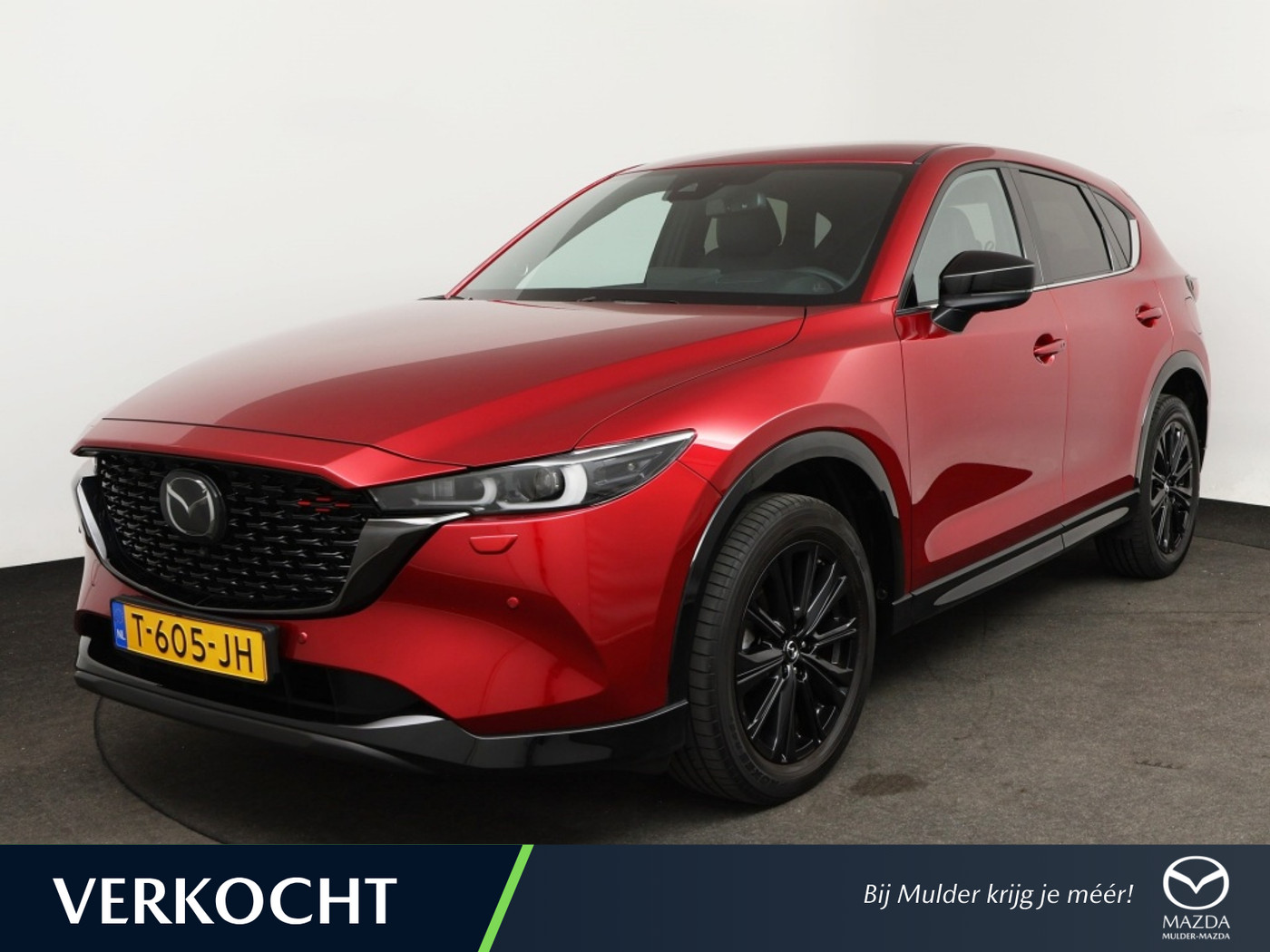 Mazda Mazda Cx-5 2.0 Homura AUTOMAAT LEER CAMERA APPLE CARPLAY 2023 - voorkant