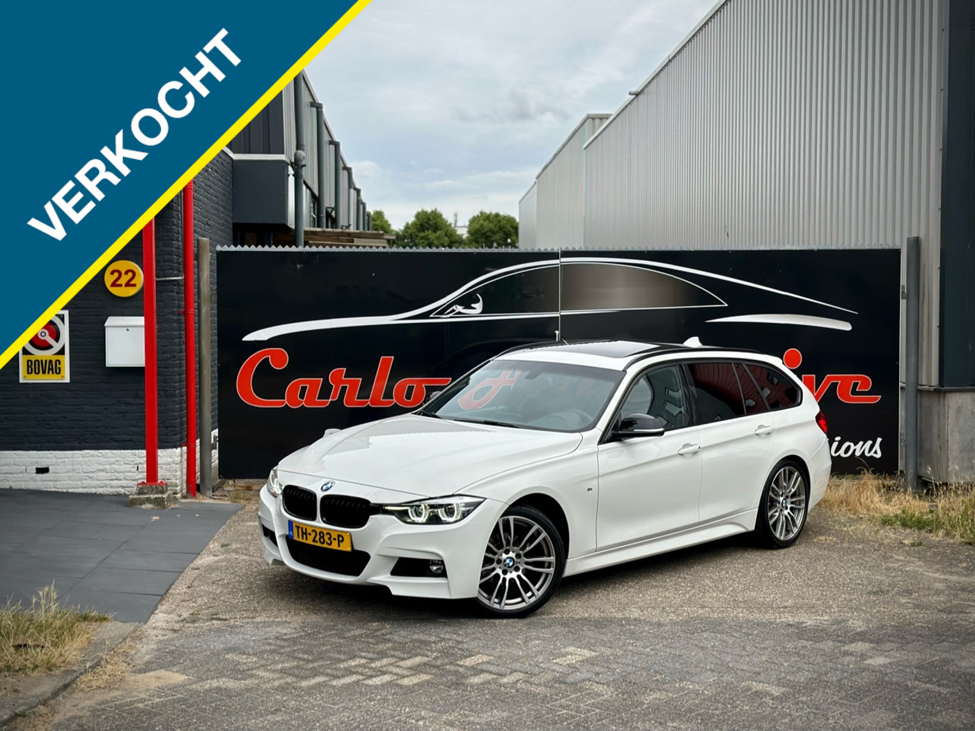 BMW 320i 320i M-SPORT PANO|VIRTUAL|H&K|M STOEL NAP! 2018 - voorkant