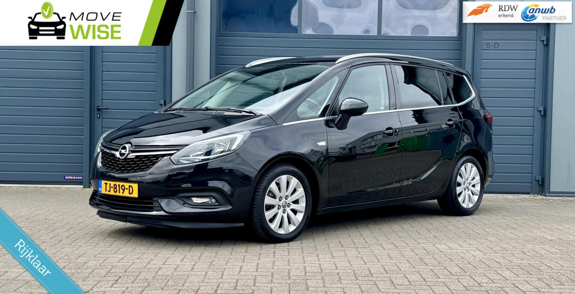 Opel Zafira Tourer 1.4 - 140pk Turbo Innovation | 7 PERSOONS | AUTOMAAT | NIEUWE MODEL | TREKHAAK | RIJKLAAR | 2017 - voorkant
