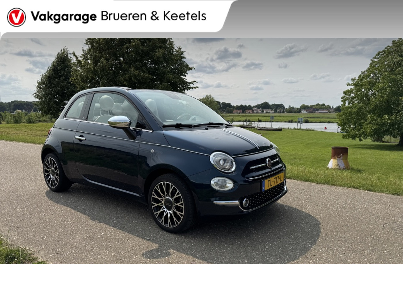 Fiat Fiat 500 0.9 TwinAir Turbo Collezione Automaat 2018 - voorkant