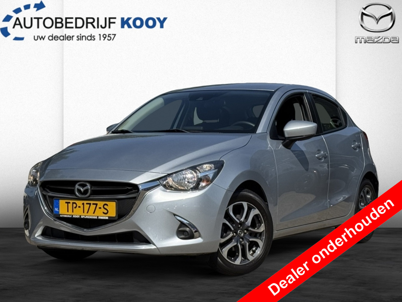 Mazda Mazda2 1.5 Skyactiv-G Dynamic+ / Airco / Parkeersens. / Cruise control 2018 - voorkant