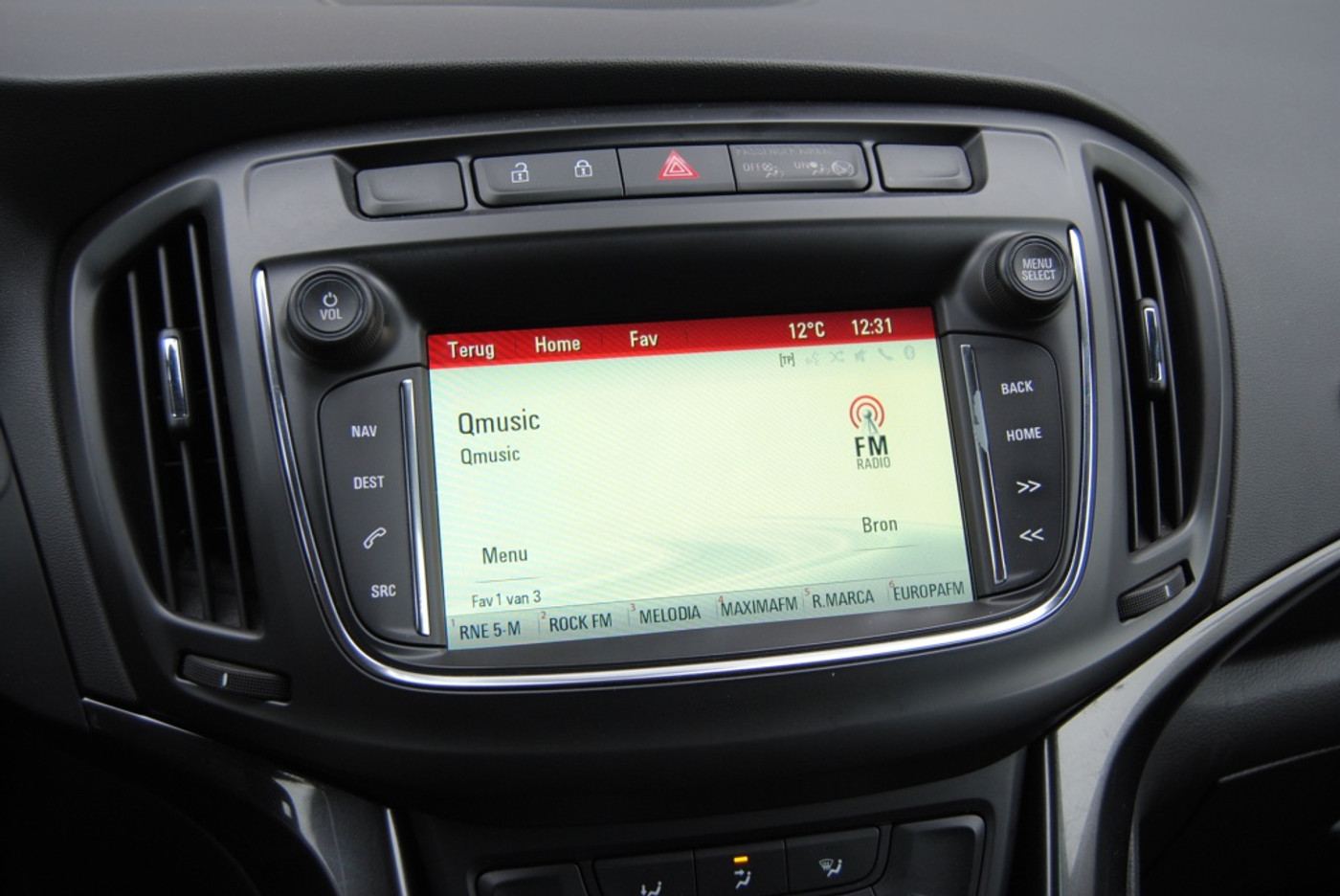 Foto van Opel Zafira
