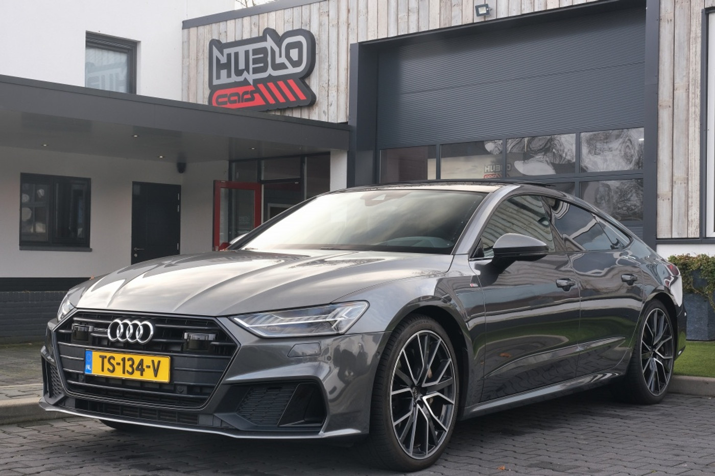 Audi A7 Sportback 55 TFSI quattro S-Line Pano, HUD, Luchtvering, Leder, B&O 2018 - voorkant