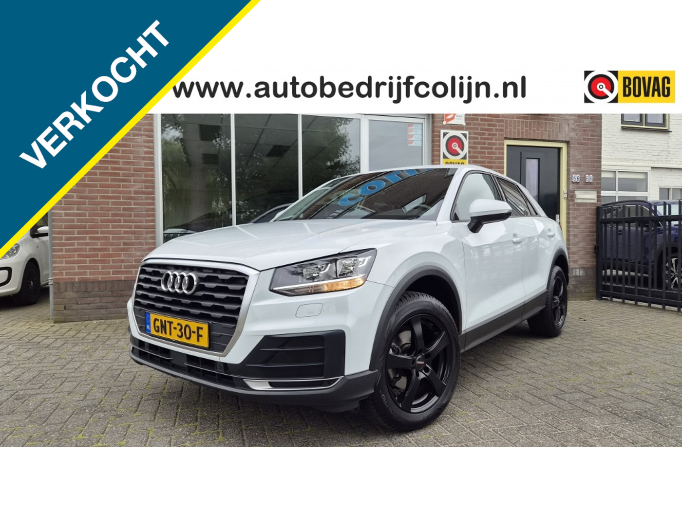Audi Q2 30 TFSI Sport, Leder, Stoelverwarming 2019 - voorkant
