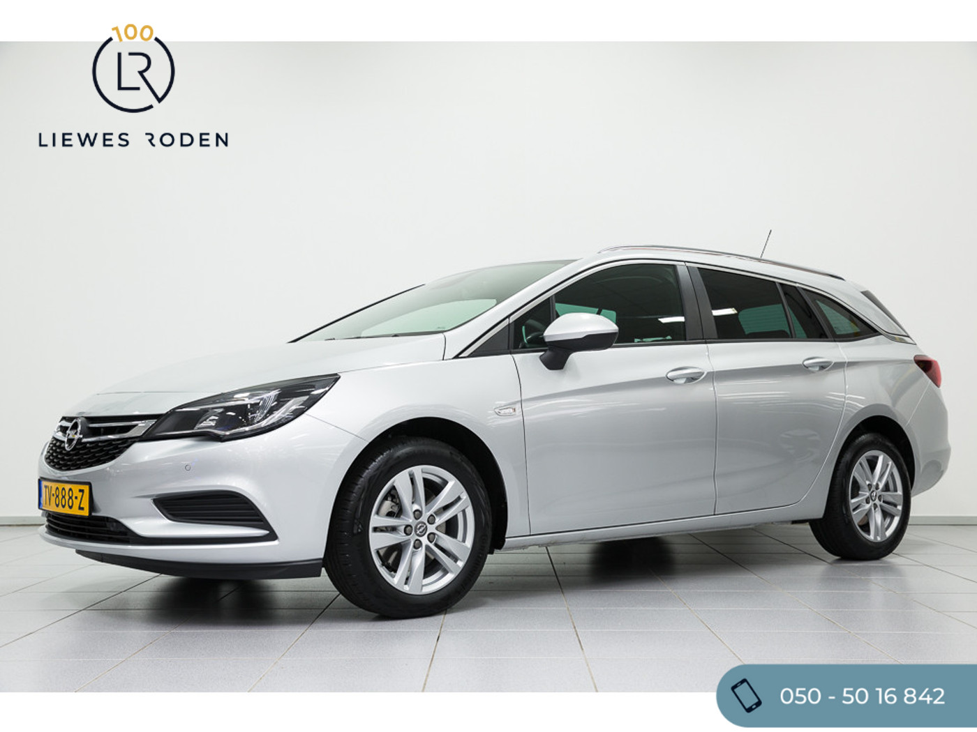 Opel Astra Sports Tourer Sports Tourer 1.6 CDTI Business+ + Trekhaak 2019 - voorkant