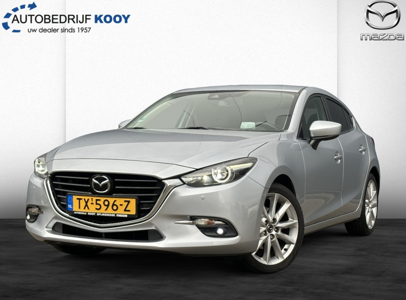 Mazda 3 2.0 SkyActiv-G 120 GT-M 2018 - voorkant