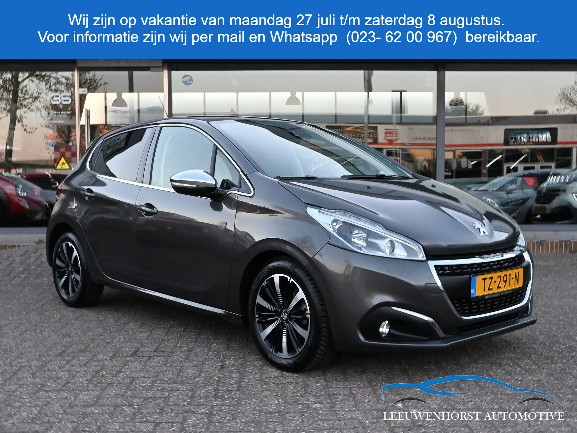 Peugeot 208 1.2 PureTech Tech Edition, AUTOMAAT, 2018 - voorkant