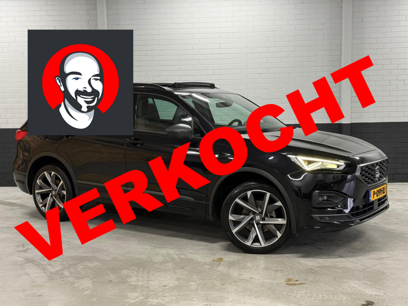 Seat Tarraco 1.5 TSI FR Bns Int.7p Pano, Keyless, Memory, Stuurverw, 360 Came 2022 - voorkant