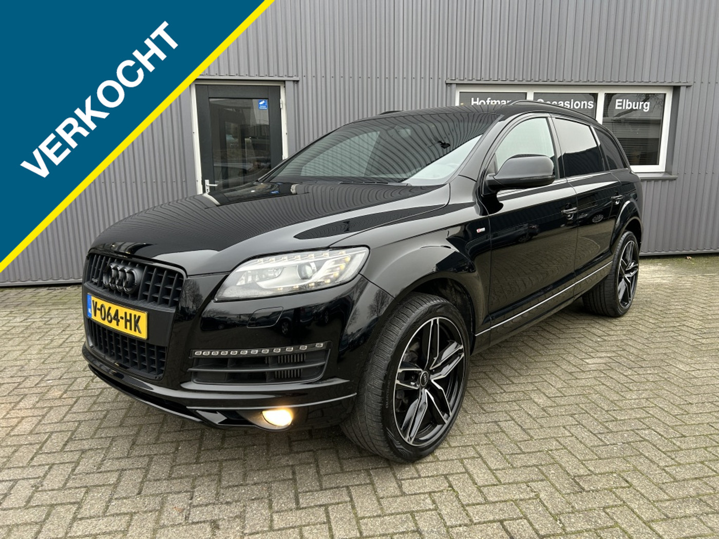 Audi Q7 Euro5 2012 Grijs kenteken! 2012 - voorkant