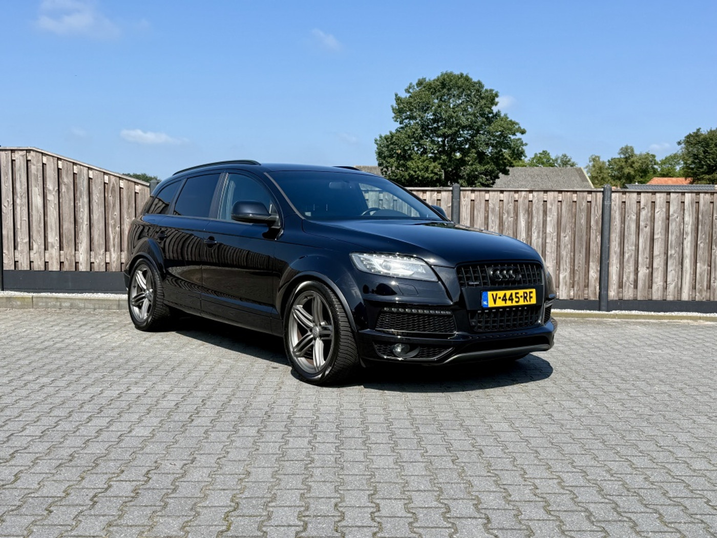 Audi Q7 4.2 V8 TDI S-line | Grijs Kenteken | Full Options | Leder | alca 2014 - voorkant