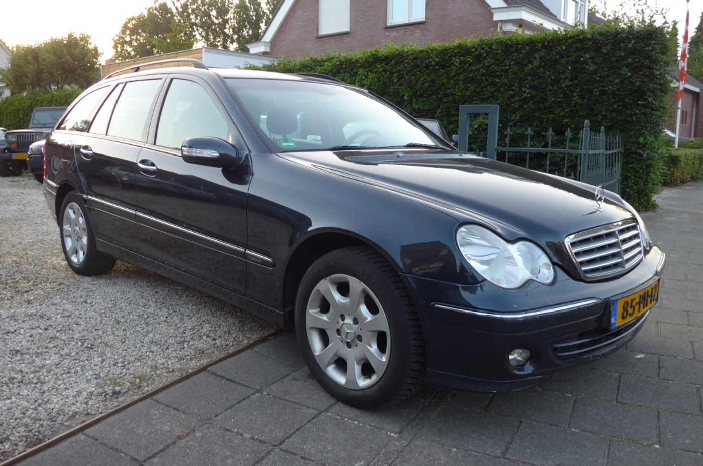 Mercedes-Benz C 180 Kompressor 180 K. Elegance Koude Airco nwe APK 2004 - voorkant