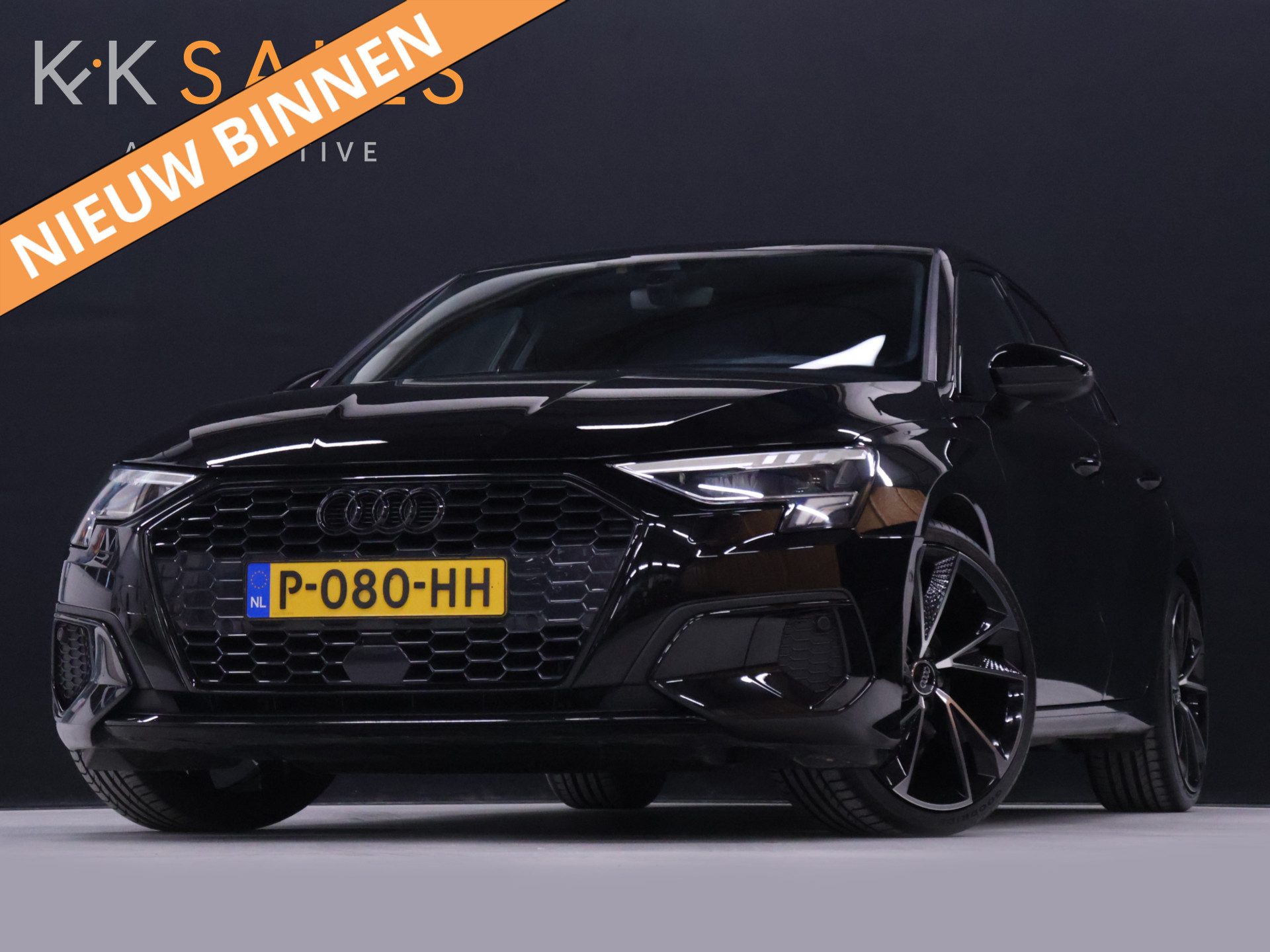 Audi A3 Sportback 35 TFSI Sport Black Edition 2022 - voorkant