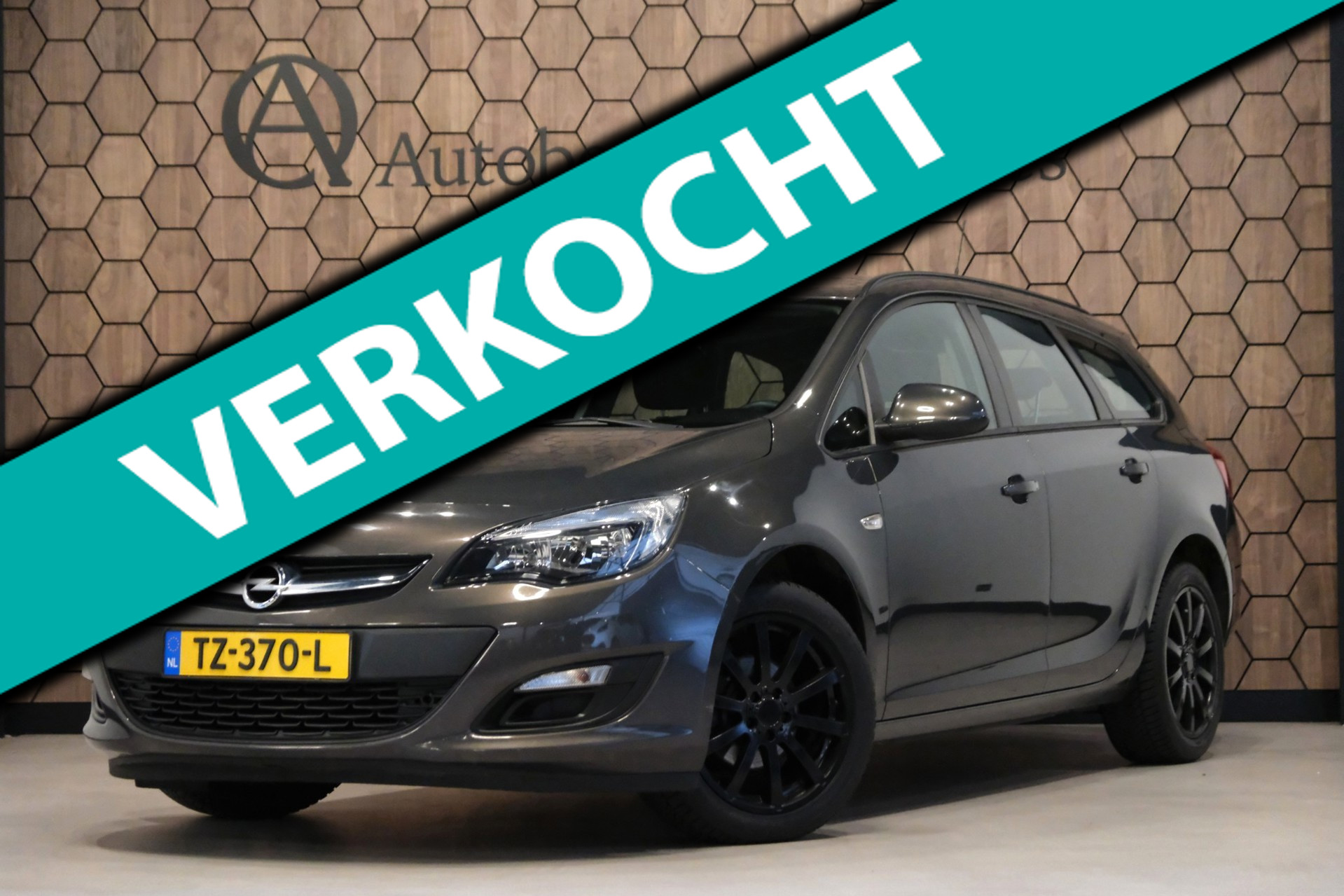 Opel Astra Sports Tourer 1.4 **138.414km** COMPLEET ONDERHOUDEN APK 07-2027 2016 - voorkant