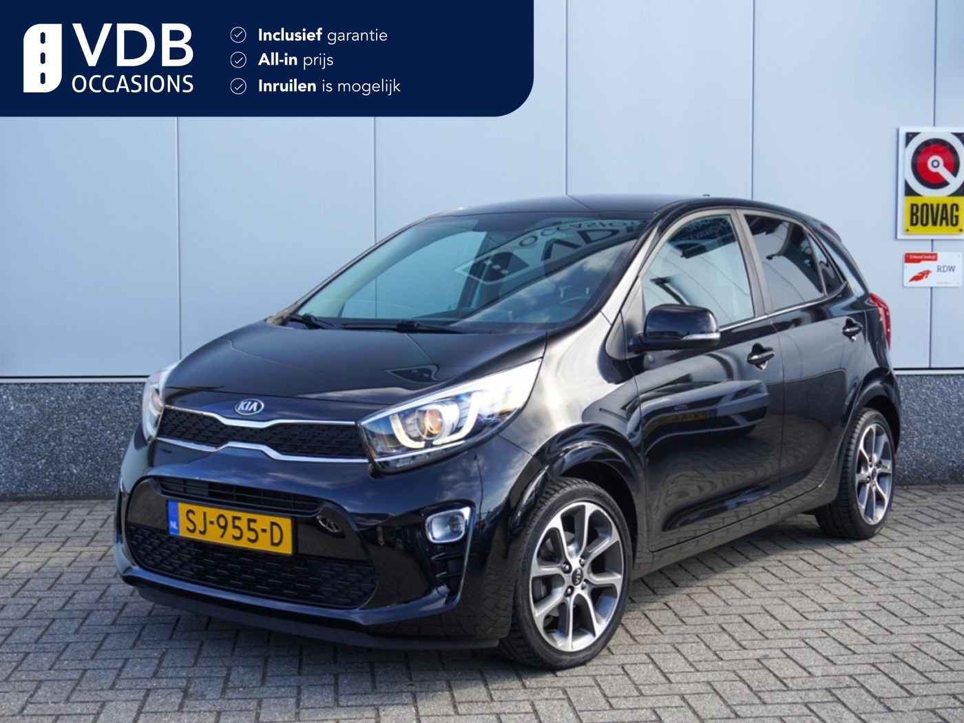 Kia Picanto 1.0 CVVT Colour Edition Leder | CarPlay | Clima | Led | NAP 2018 - voorkant